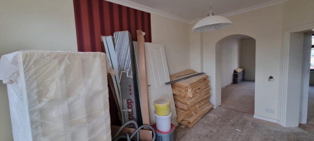 Zimmer 2 und 3 vorher